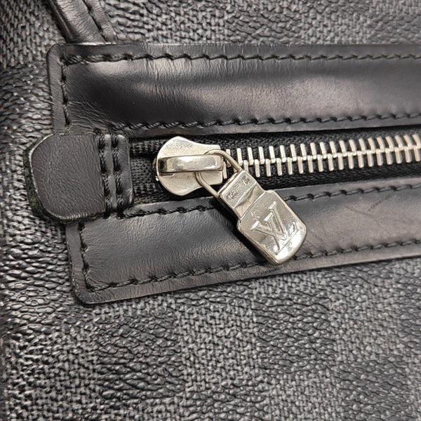DANIEL Damier Graphite Coated Canvas Gray