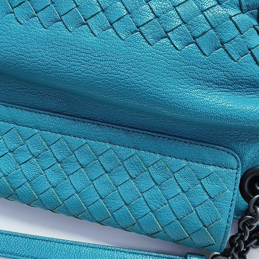 Calfskin Shoulder Bag Green