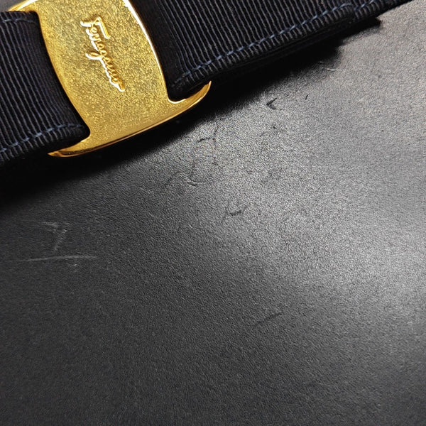 Calfskin Shoulder Bag Blue