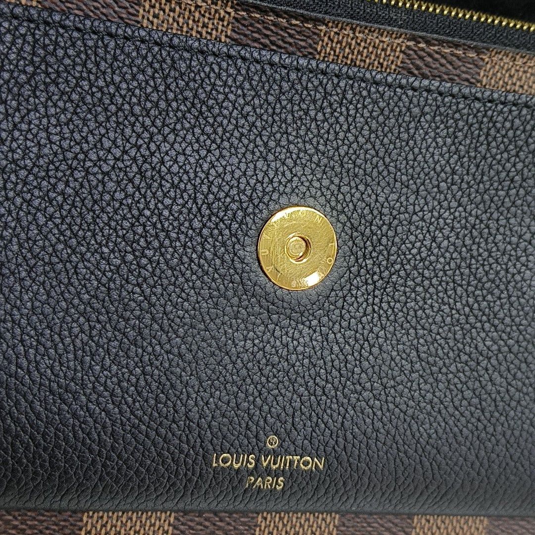 VAVIN Damier Ebene Coated Canvas Brown