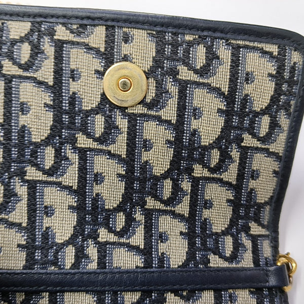 30 Montaigne Oblique Canvas Blue