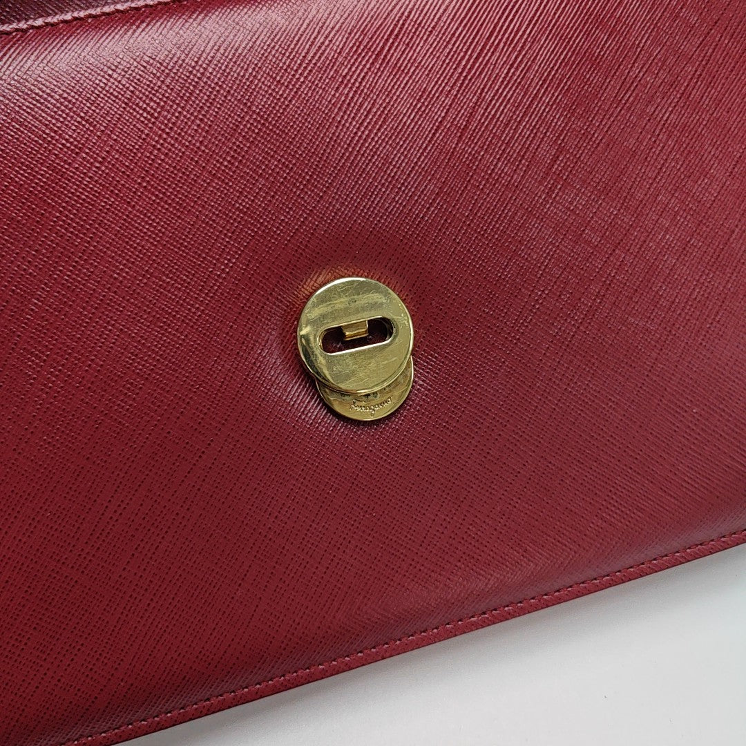 Ginny Calfskin Red