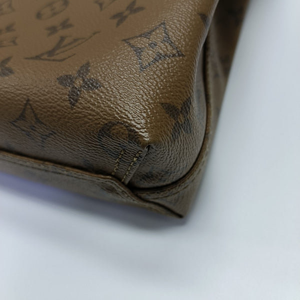 ATLANTIS PM Monogram Coated Canvas Brown