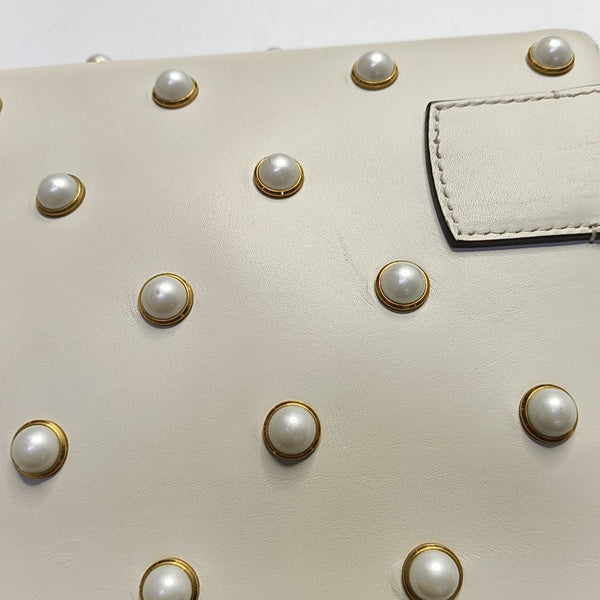 Queen Margaret Mini Calfskin White
