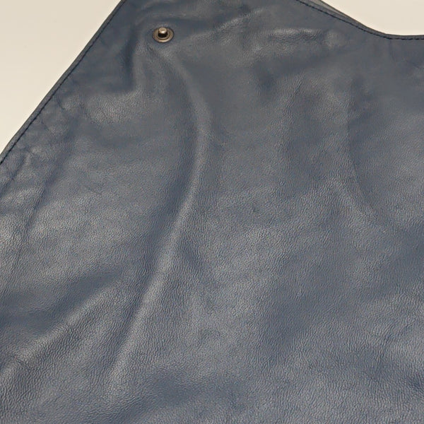 Calfskin Shoulder Bag Blue