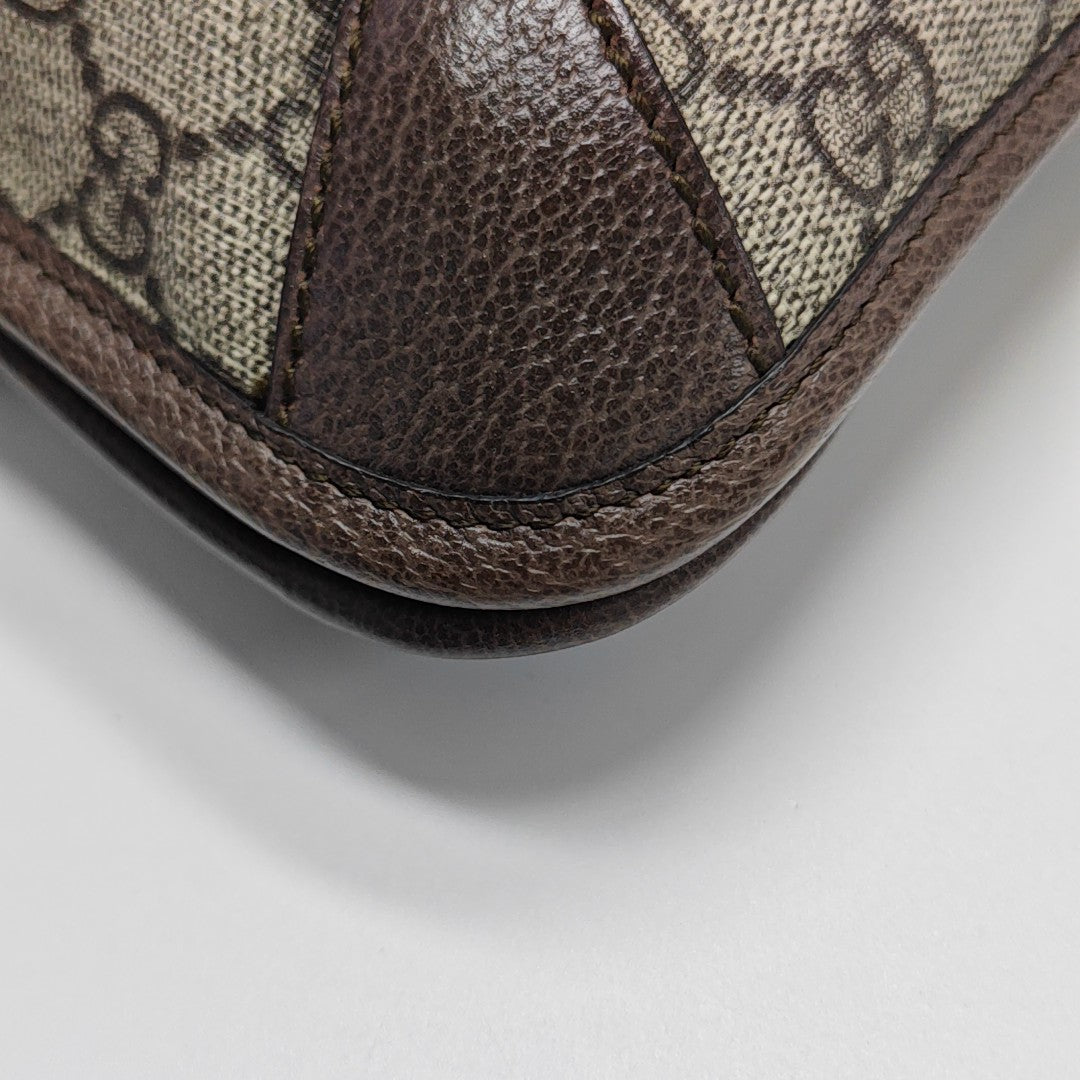 Neo Vintage Small Monogram Coated Canvas Beige