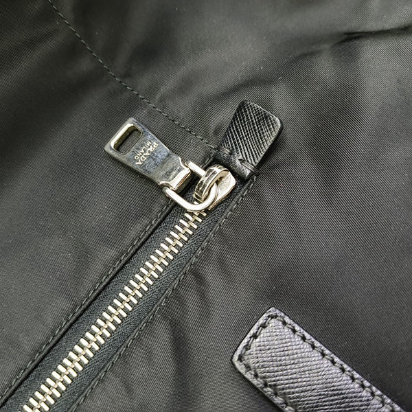 Nylon Shoulder Bag Black