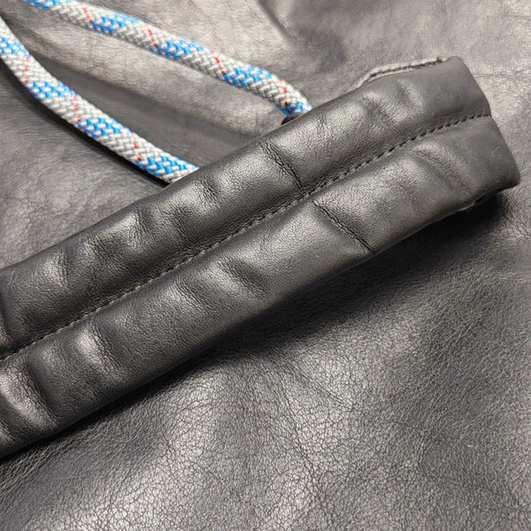Leather Backpack Black