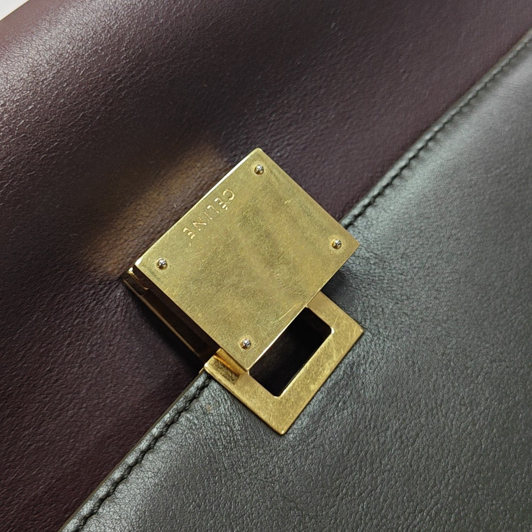 TRAPEZE Medium Calfskin Multicolor