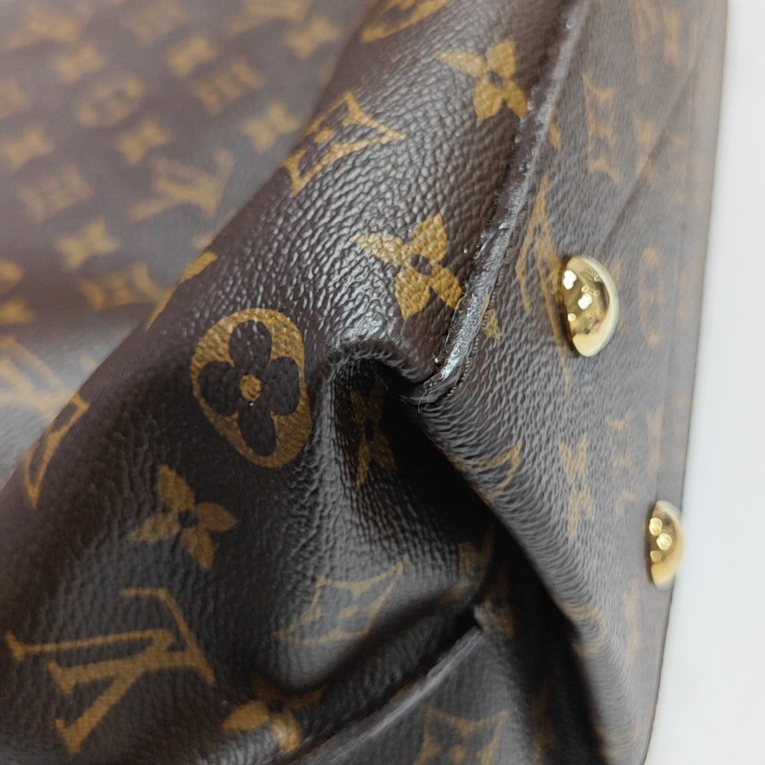 MÉTIS Monogram Coated Canvas Brown