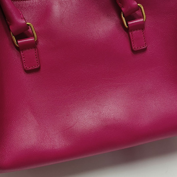 DUFFLE Calfskin Red