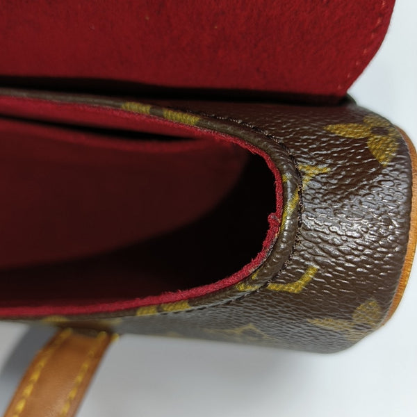 SONATINE Monogram Coated Canvas Brown