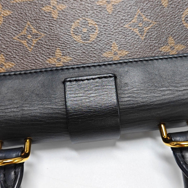 LOCKY BB Monogram Coated Canvas Brown