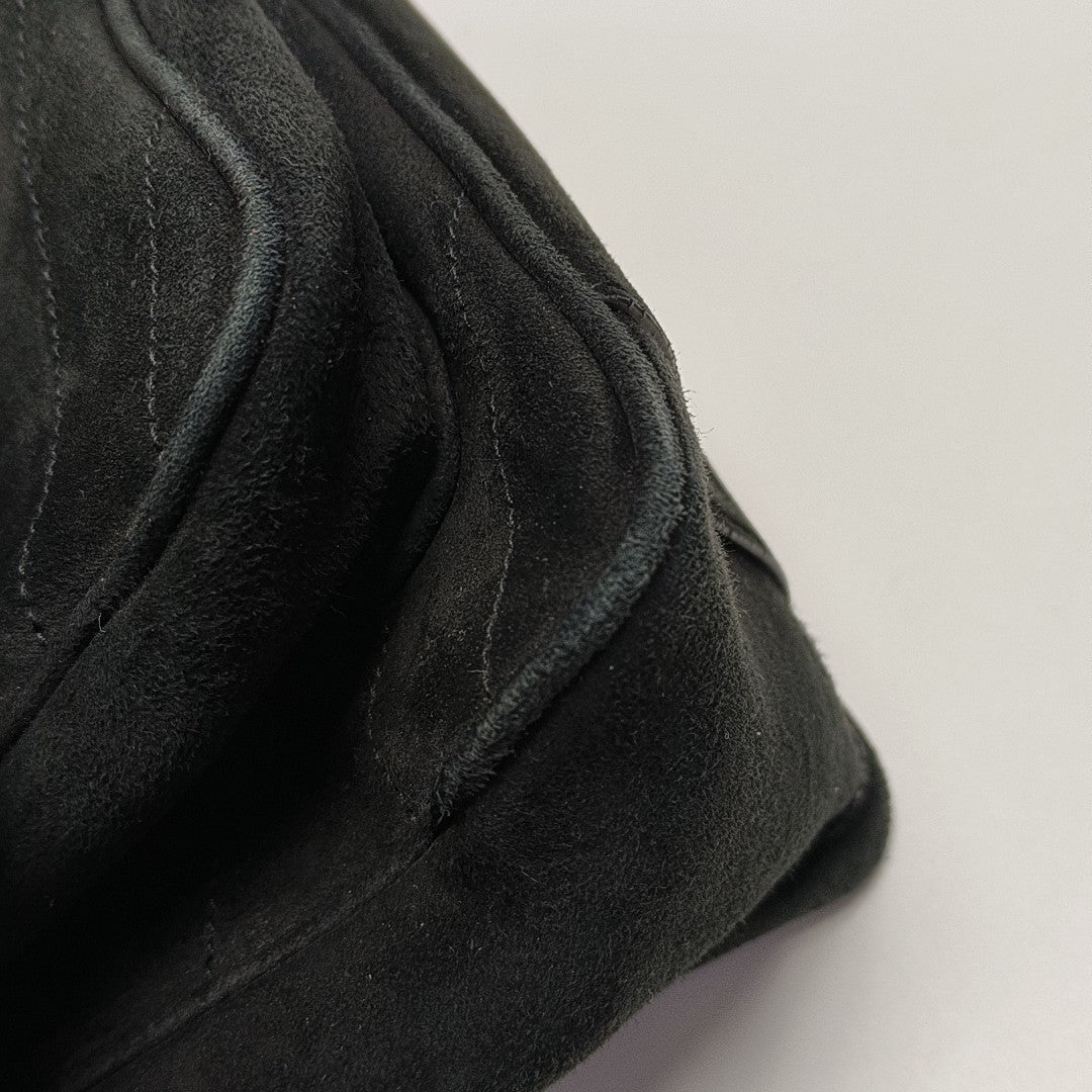NIKI Medium Suede Black