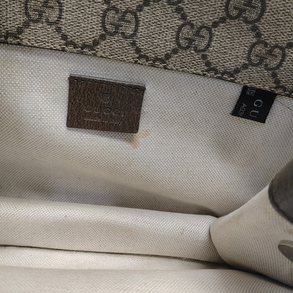 Neo Vintage Small Monogram Coated Canvas Beige