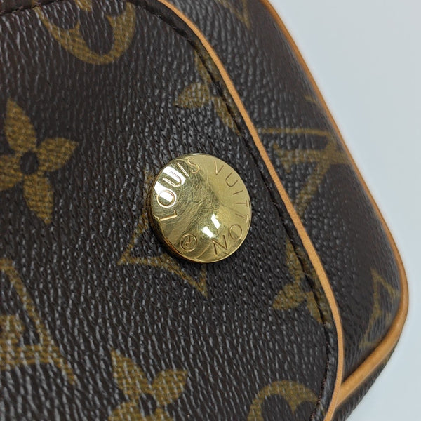 CANCUN Monogram Coated Canvas Brown