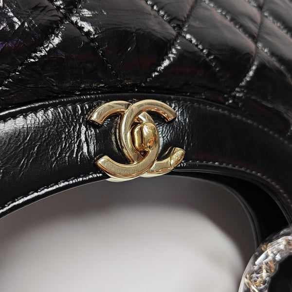 CHANEL 31 Quilted Calfskin Black