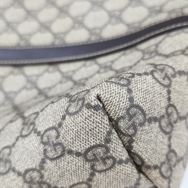 Monogram Coated Canvas Tote Bag Beige
