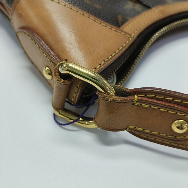 GALLIERA Monogram Coated Canvas Brown