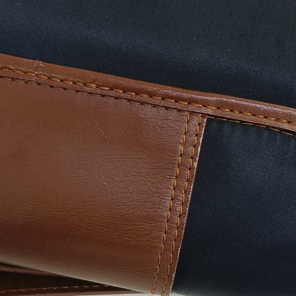 Nylon Shoulder Bag Blue