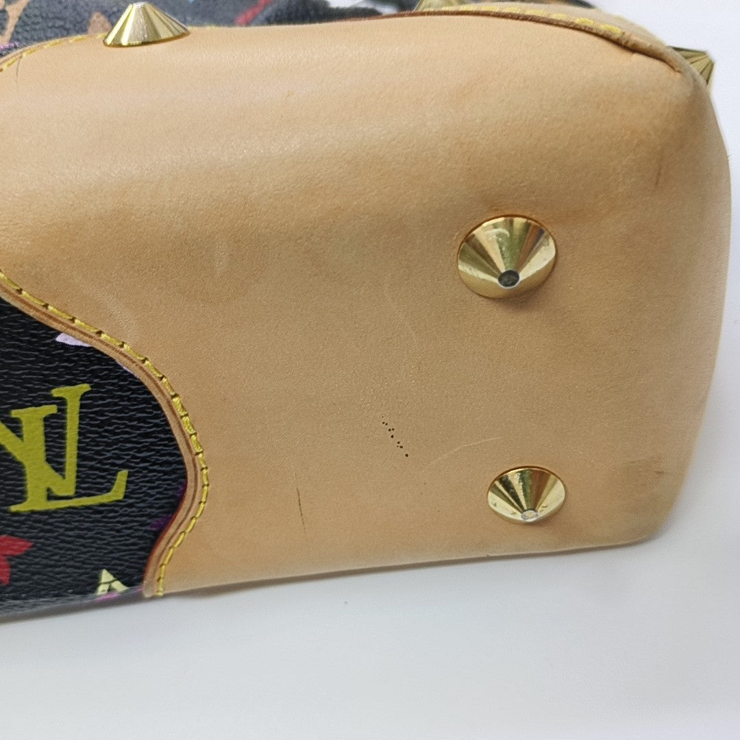 LV × TM JUDY MM Monogram Coated Canvas Black