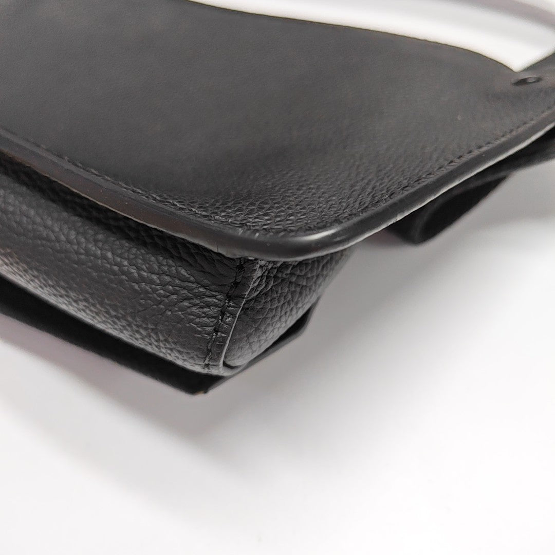 Calfskin Belt Bag Black