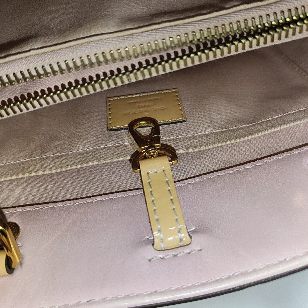 MONTAIGNE BB Monogram Patent Leather Yellow