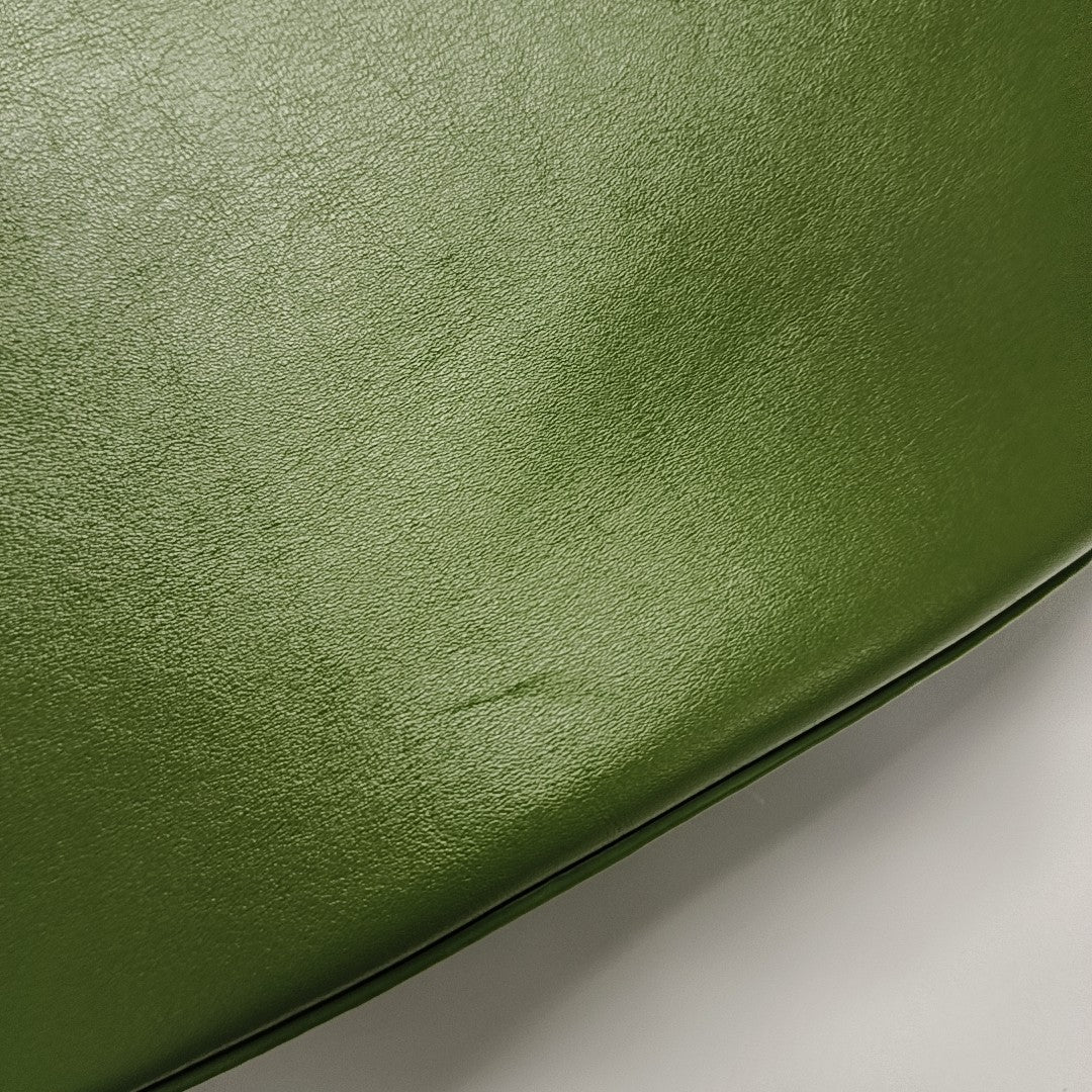 Calfskin Bucket Bag Green