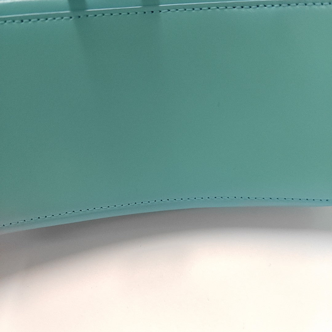 Hourglass S Calfskin Blue