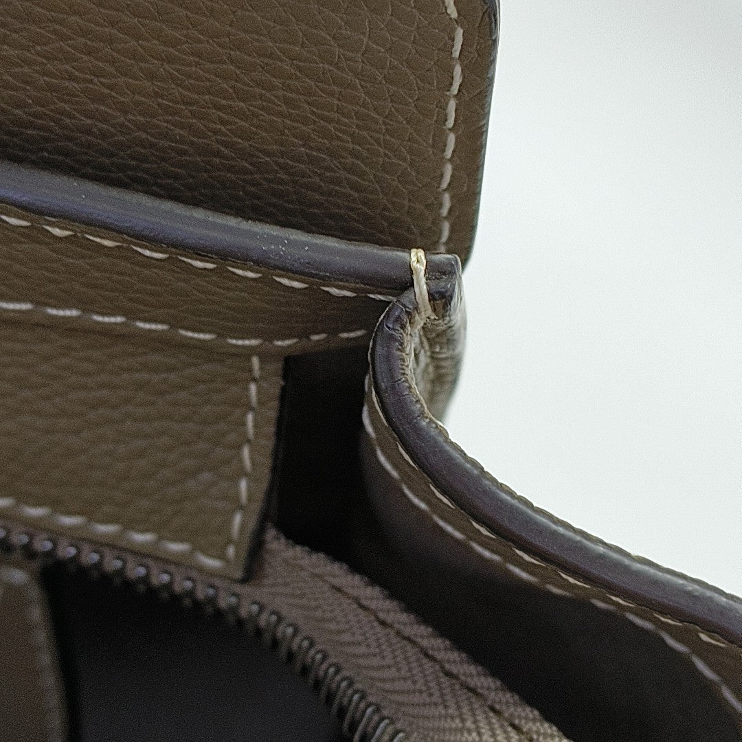LUGGAGE Micro Calfskin Gray