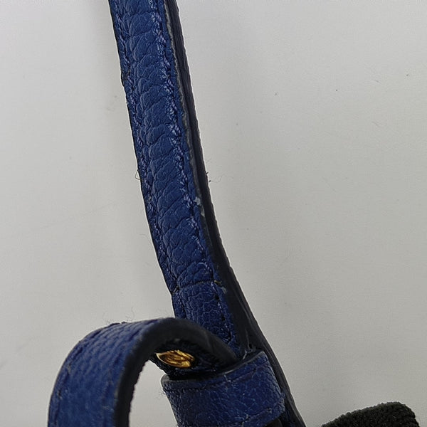 Matelassé Calfskin Blue