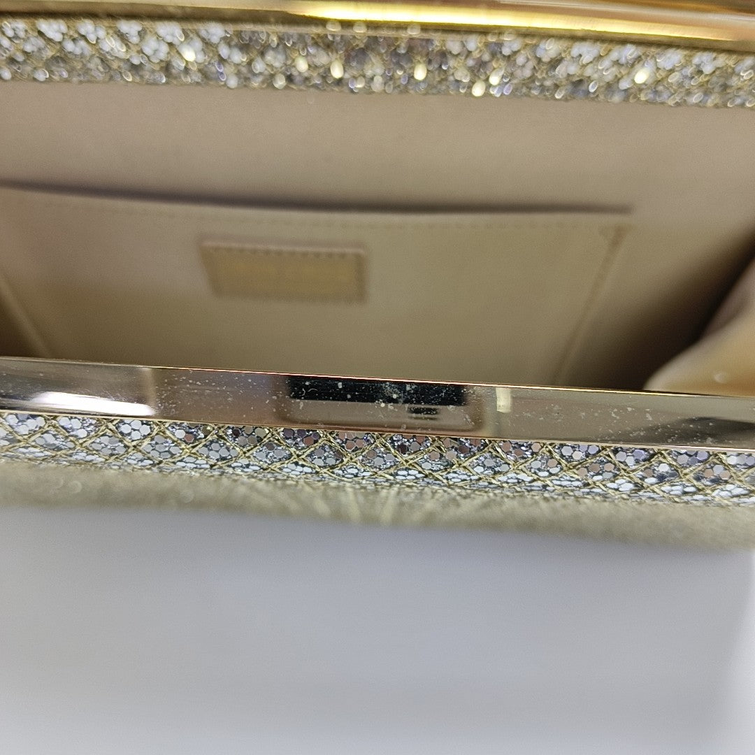 Special Material Clutch Beige