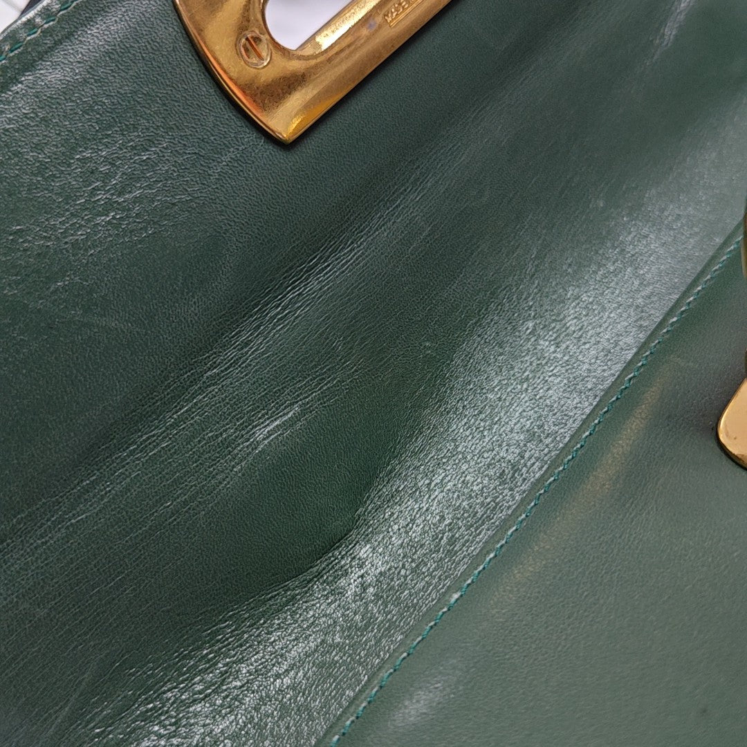 Kelly Calfskin Green