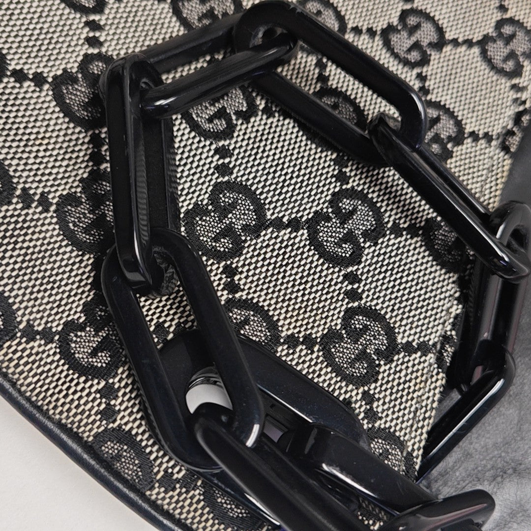 Monogram Canvas Top Handle Bag Beige