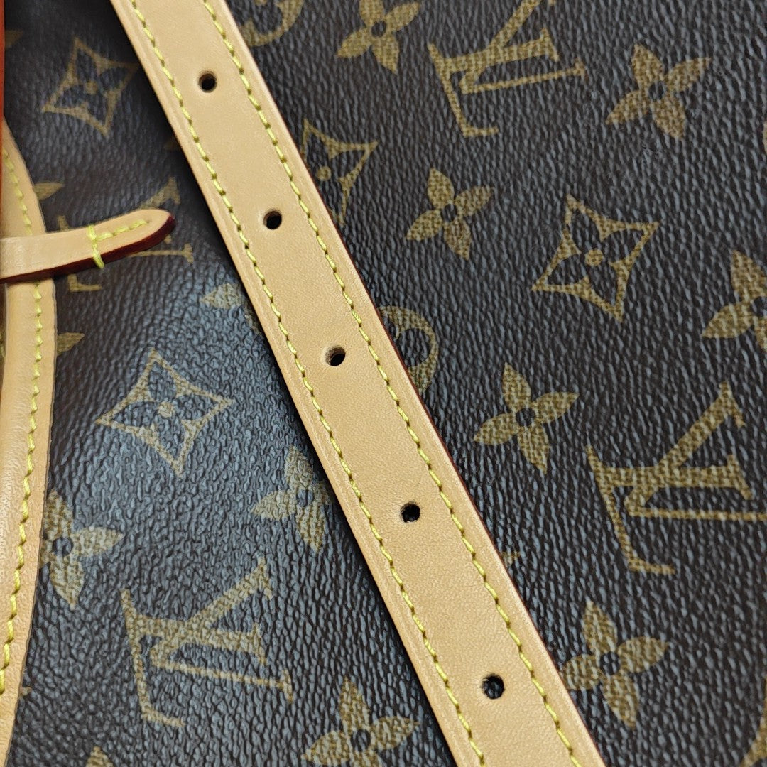 CARRYALL MM Monogram Coated Canvas Brown