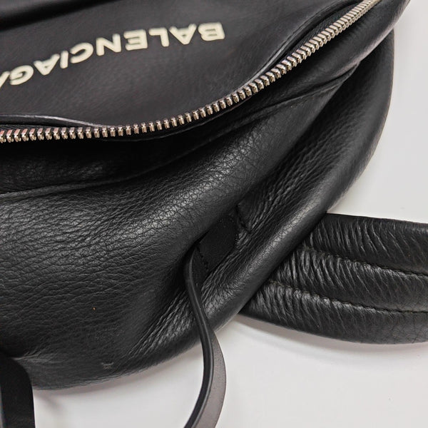 Calfskin Backpack Large Black
