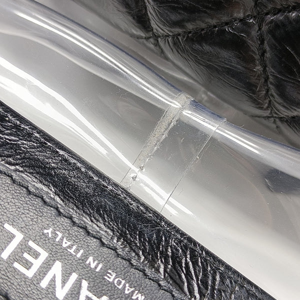 AQUARIUM Quilted Calfskin Black