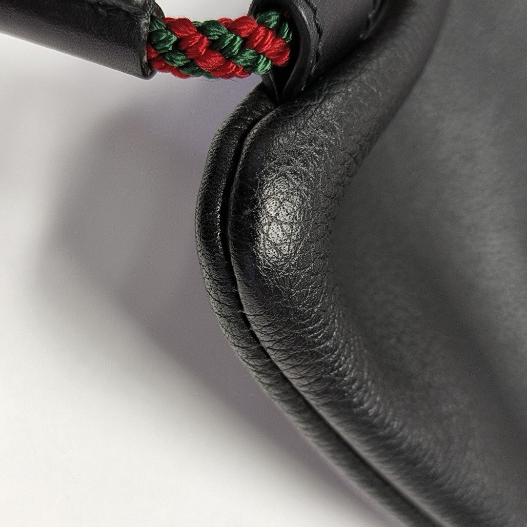 Print Small Calfskin Black