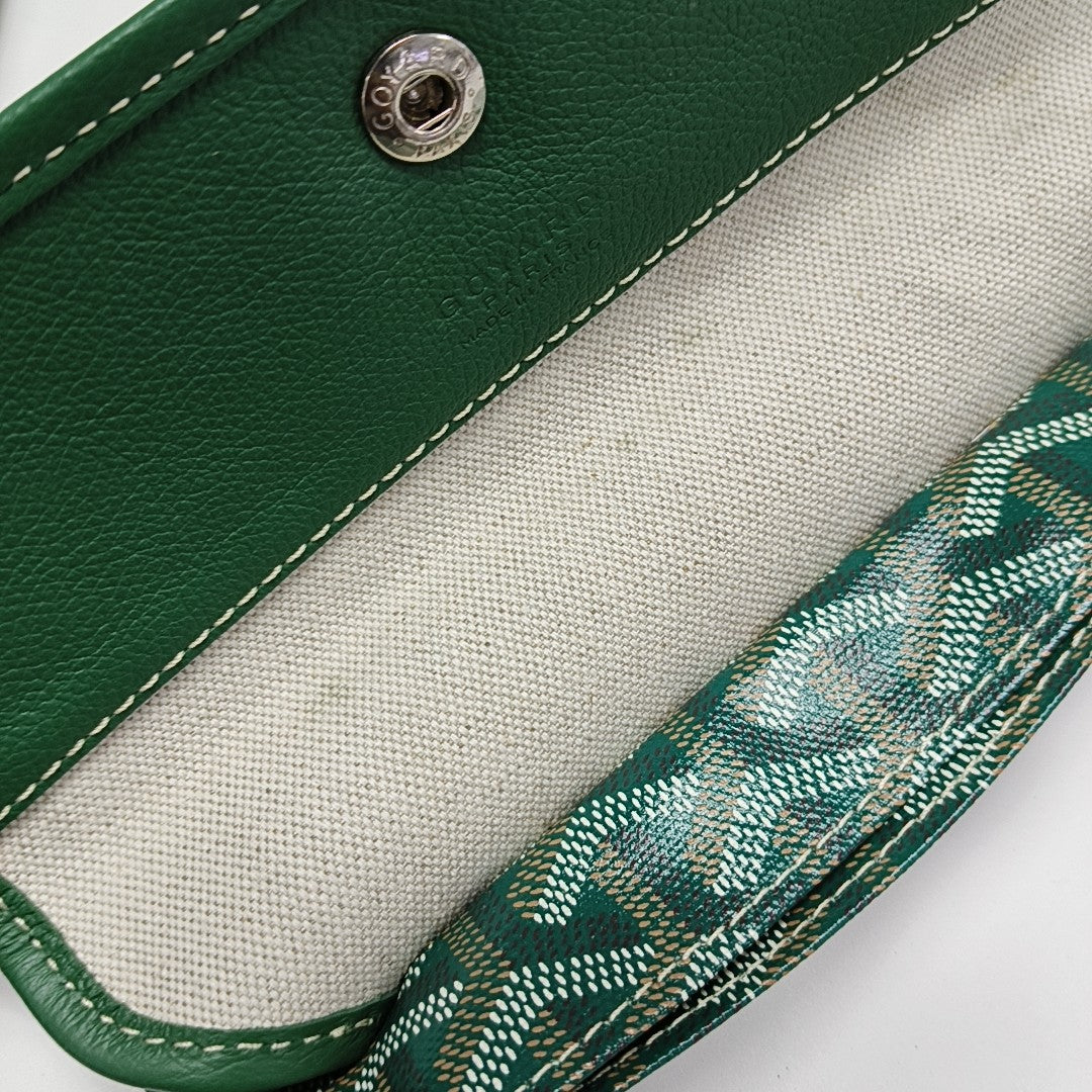 Hobo Coated Canvas Green