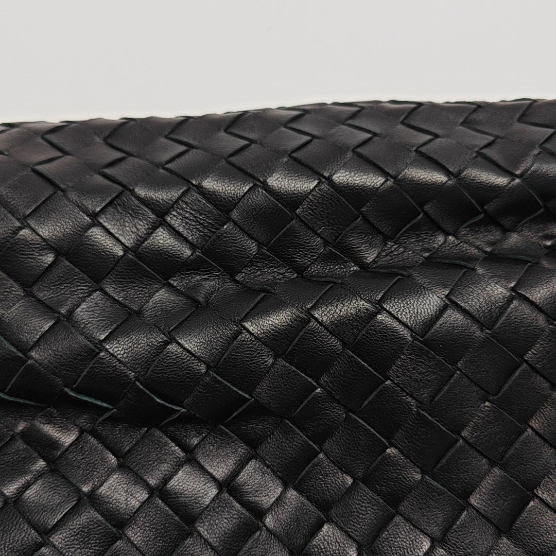 Calfskin Shoulder Bag Black