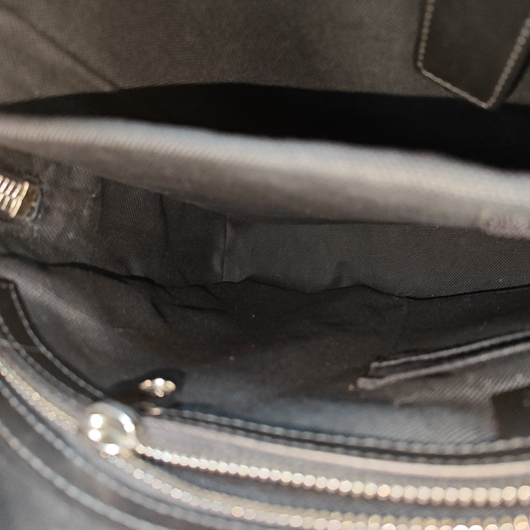 GG Imprime Monogram Coated Canvas Black