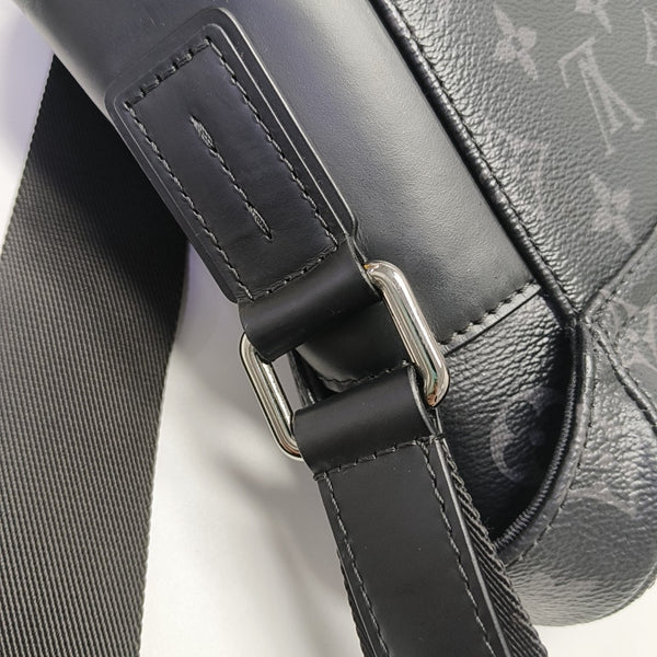 VOYAGER PM Monogram Coated Canvas Black