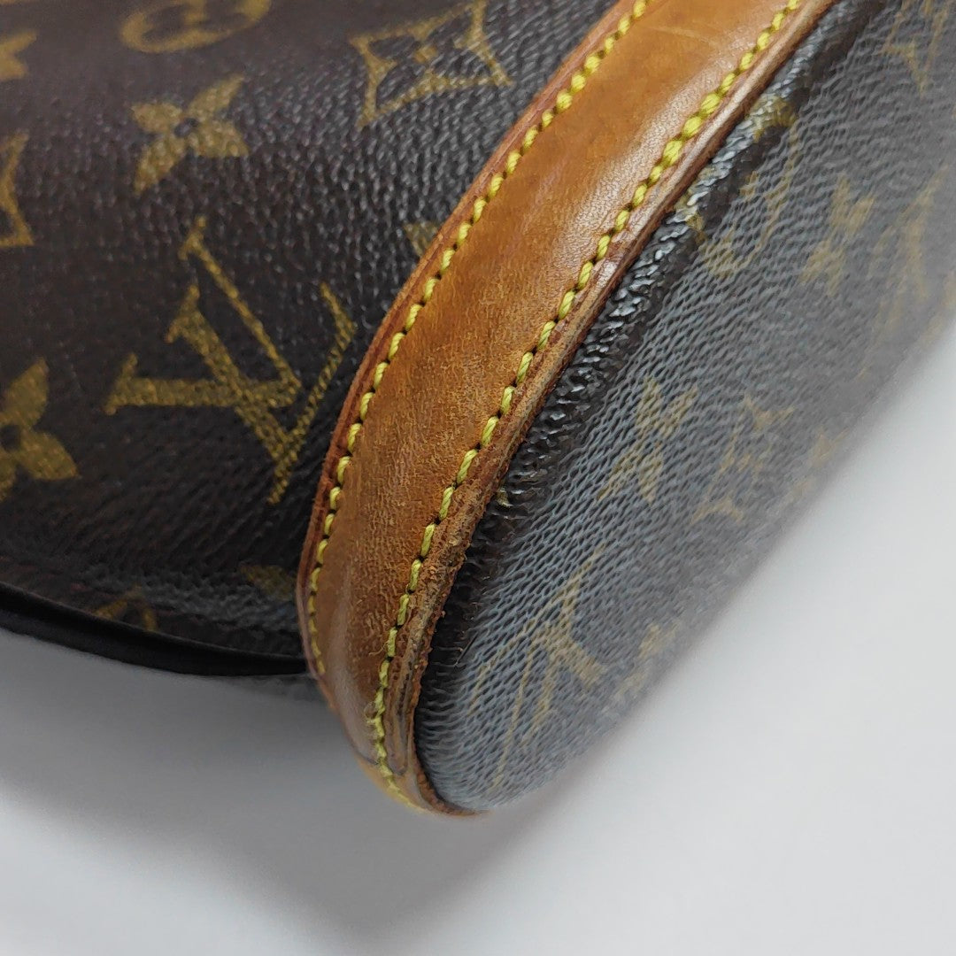 VINTAGE BABYLONE Monogram Coated Canvas Brown