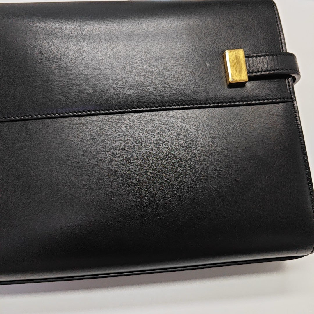 MANHATTAN Small Calfskin Black