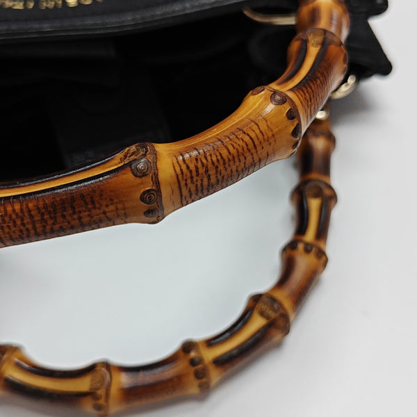 Bamboo 1947 Medium Calfskin Black