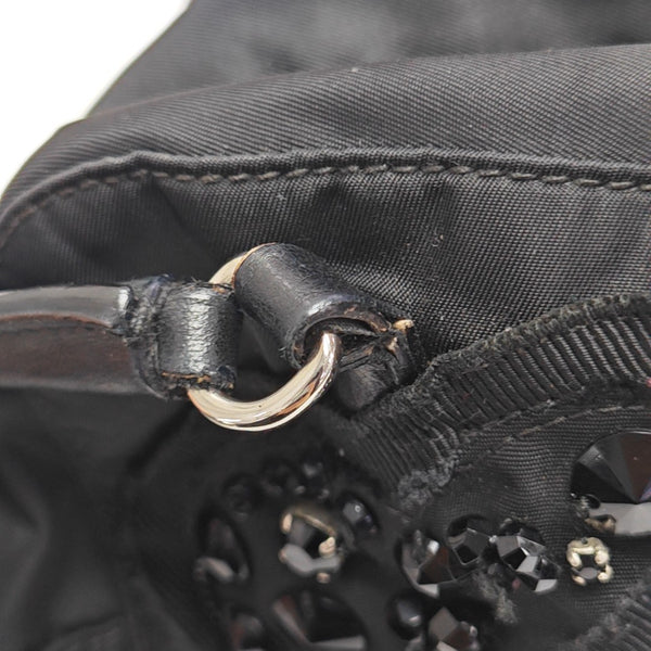 Nylon Tote Bag Black