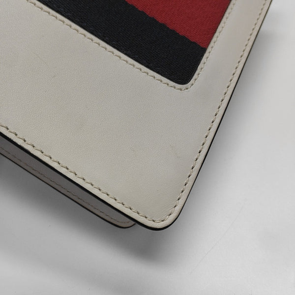 Sylvie Mini Calfskin White