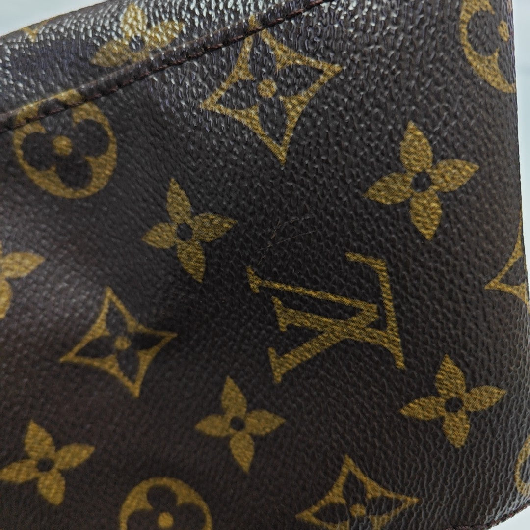 LOOPING GM Monogram Coated Canvas Brown