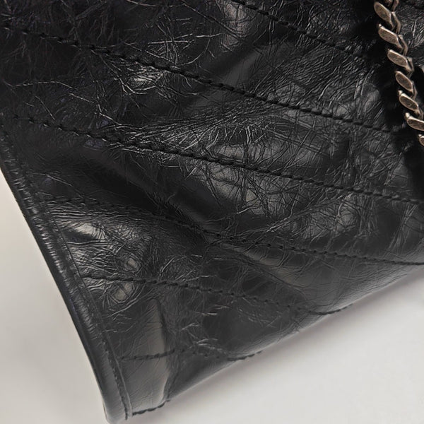 NIKI Medium Quilted Calfskin Black