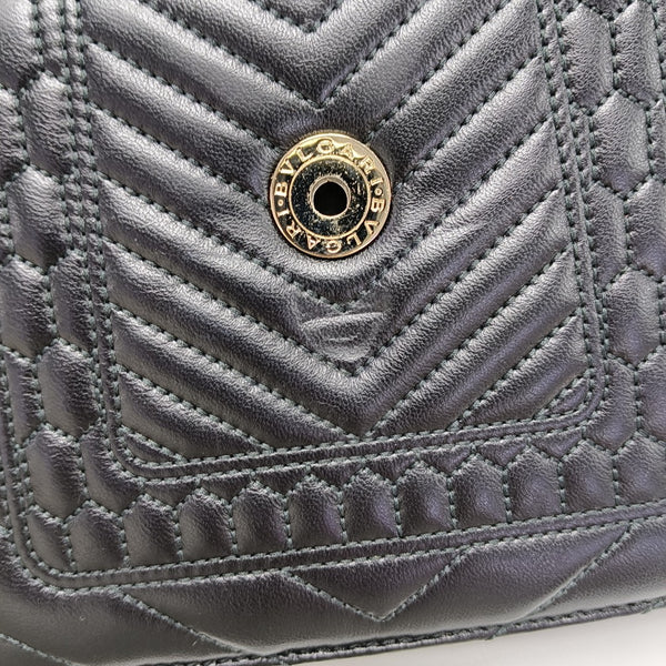 SERPENTI FOREVER Quilted Lambskin Black